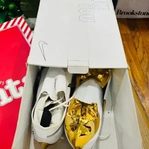 Shoes | 221 Vapor Edge Pro 360 White Gold Football Soccer  display picture 3